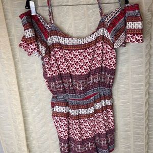 Off the shoulder romper
